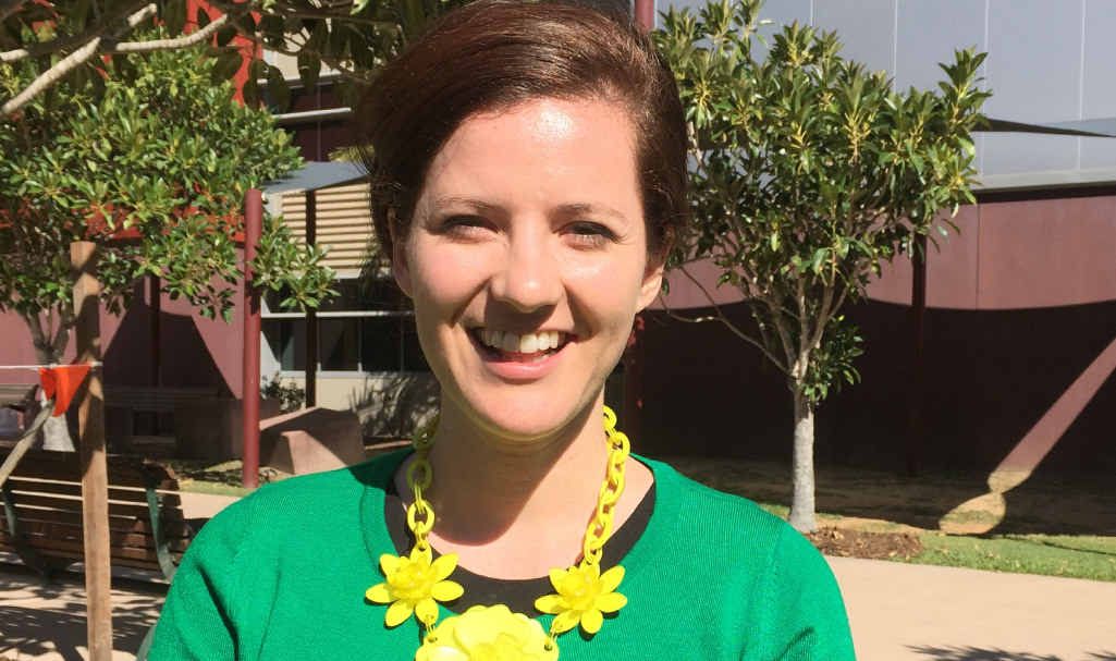 SUPPORTIVE ROLE: Ipswich Student Services Advisor Louise Kelly. SUPPORTIVE ROLE: Ipswich Student Services Advisor Louise Kelly.